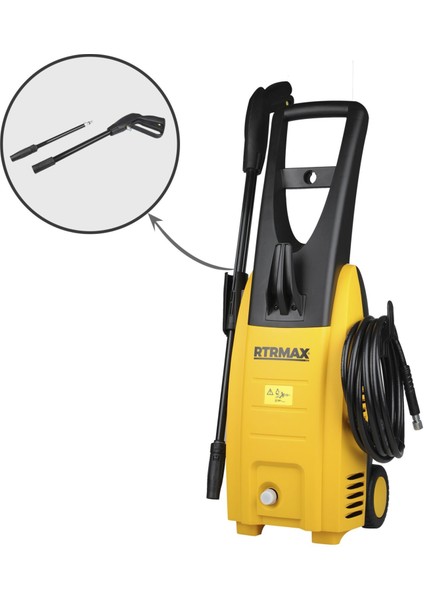 RTM711 Yüksek Basınçlı Yıkama 1700 W 150 Bar
