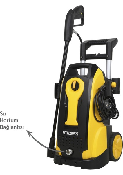 RTM712 Yüksek Basınçlı Yıkama 2100 W 165 Bar