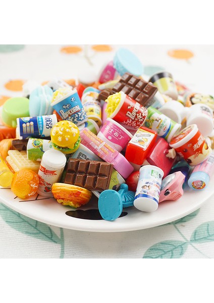 5 Adet 5 Adet Minyatür Dollhouse Süpermarket Gıda Mini Tatlı Kurabiye Sakız Şarap Içecek Konserve Gıda Bjd Bebek Için Mutfak Aksesuarı (Yurt Dışından) modelleri