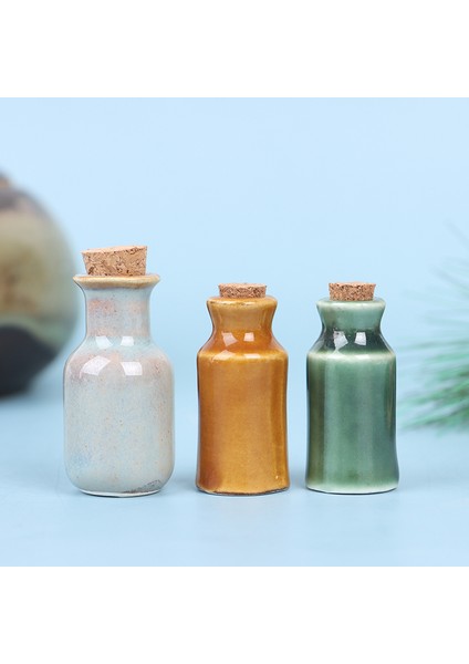 Bir 1:12 Dollhouse Minyatür Seramik Kavanoz Baharat Kavanoz Mutfak Oyuncak Ev Dekor (Yurt Dışından) fırsatları