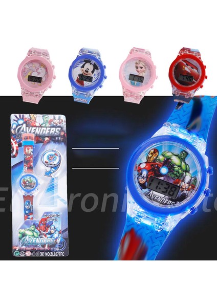 Stil 7 Moda Karikatür Silikon Kayış Aydınlık Çocuk Izle Karikatür Oyuncak Ilk ve Ortaokul Öğrencileri Için Izle (Yurt Dışından) fırsatları
