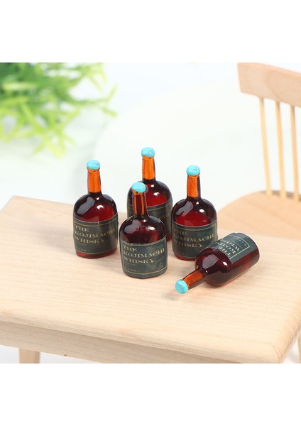 5 Adet 5 Adet Minyatür Dollhouse Süpermarket Gıda Mini Tatlı Kurabiye Sakız Şarap Içecek Konserve Gıda Bjd Bebek Için Mutfak Aksesuarı (Yurt Dışından)