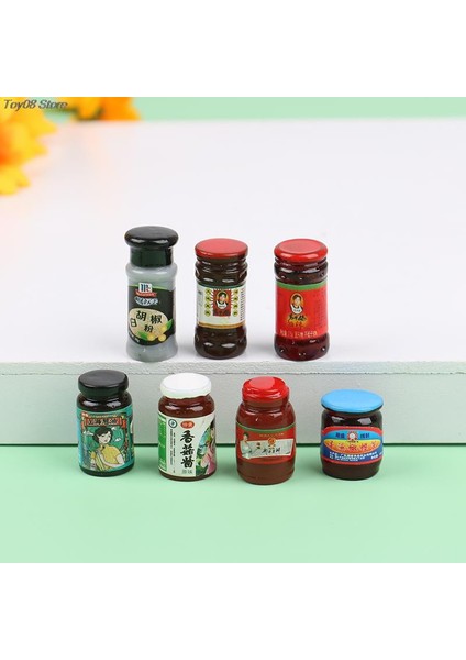 A3 5 Adet 1/12 Evcilik Minyatür Çeşni Modeli Reçine Mini Mutfak Sahne Dekorasyon Aksesuarları Çocuklar Oyuncak Oyna Pretend (Yurt Dışından) modelleri