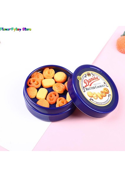 1 Adet Boş Kutu 1 Takım 1/12 Dollhouse Minyatür Danimarka Kurabiye Mavi Teneke Kutu Seti Mutfak Aksesuarları 37*17MM (Yurt Dışından) fiyatları