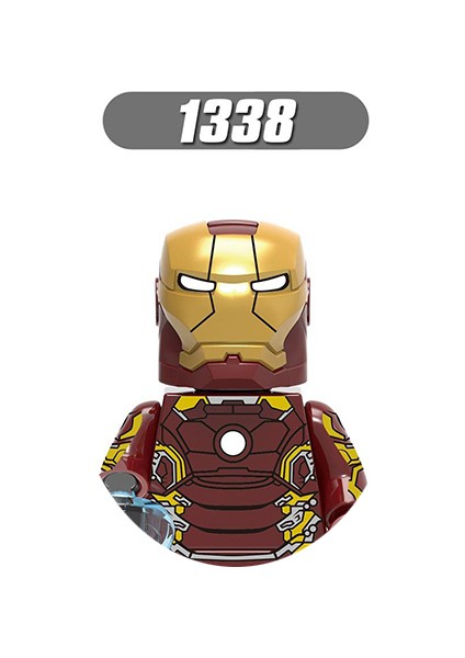 1342 Disney Yapı Taşları Demir MK40 Adam Örümcek Yeşil Goblin Adam Aksiyon Figürleri Tuğla Eğitici Diy Oyuncaklar Çocuklar Için Hediyeler (Yurt Dışından)