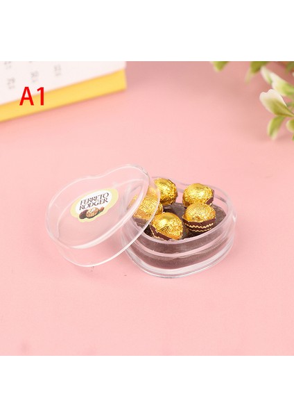 1 Kutu 1 Takım Dollhouse Minyatür Kurabiye Kutusu Mini Çikolata Aperatifler Kutusu Bebek Evi Mutfak Oyuncak Aksesuarları Için Gıda Oyna Pretend (Yurt Dışından)