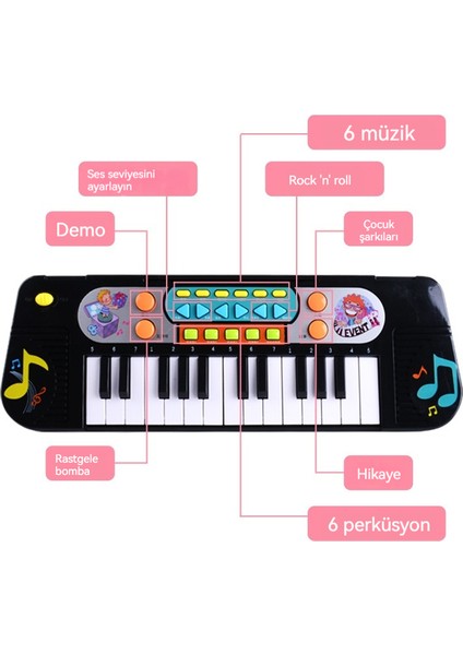 Çocuk Piyano Müzik Aletleri Parodi Piyano Oyuncak (Yurt Dışından) modelleri