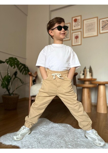 Jogger Kesi̇m Garson Boy Pantolonlar