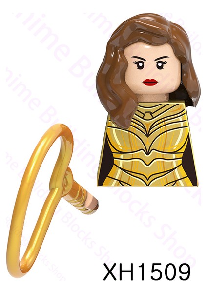 XH1509 Dc Tuğla Batman Diana Prens Ares Wonder Woman Kardeş Göz Montaj Bebekler Anime Figürleri Mini Oyuncaklar Çocuklar Için Doğum Günü Hediyeleri (Yurt Dışından)