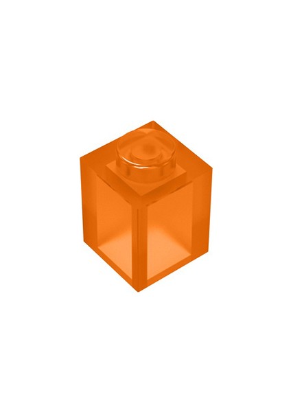TRANS-ORANGE-182 10 Adet Moc Parçaları 3005 Tuğla 1x1 Uyumlu Tuğla Dıy Montaj Yapı Taşları Parçacık Çocuk Bulmaca Beyin Oyuncak Hediye (Yurt Dışından)