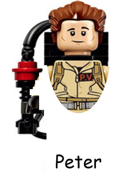 Altın Promosyonlar!!4 Adet/takım Ghostbusters Egon Spengler Peter Winston Zeddemore Kalmak Puft Modeli Aksiyon Figürleri Blok Oyuncaklar Çocuklar Için (Yurt Dışından)