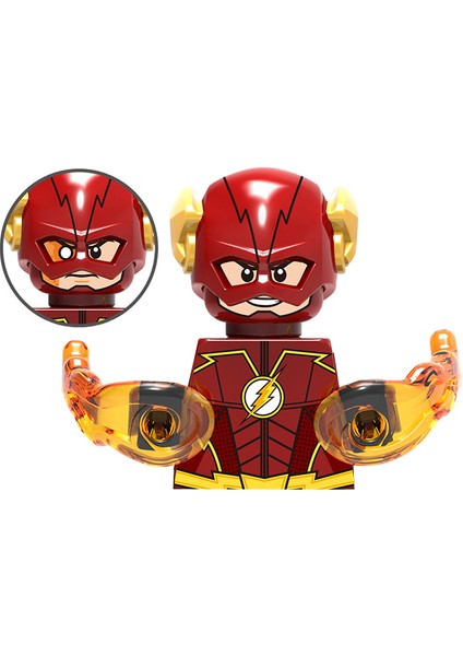 XH834 Süper Kahraman Yapı Taşları Flaş Overgirl Deadshot Penguen Joker Isı Dalgası Vibe Film Modeli Tuğlalar Mini Eğitici Bebekler (Yurt Dışından) modelleri
