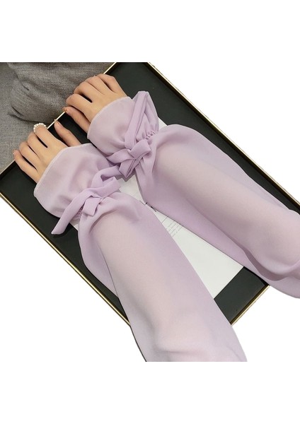 Şifon Fiyonklu Kollar (Yurt Dışından)