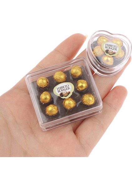 Oyuncaklar Kawaii Mini Çikolata Hediye Kutusu Modeli Dollhouse Minyatür Oyun Mutfak Gıda Oyuncak Ev Bebek Aksesuarları (Yurt Dışından) fiyatları