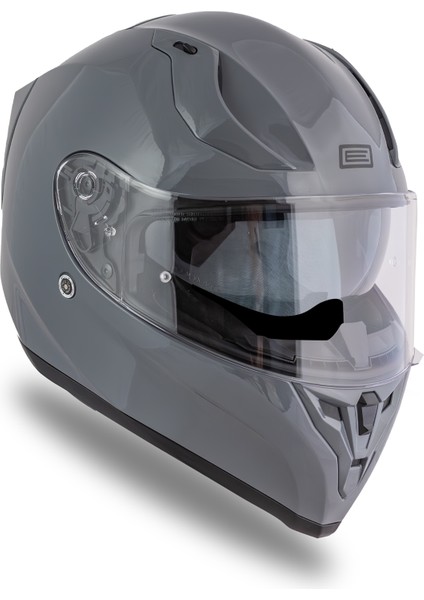 Strada Nardo Gri Kask ( Güneş Vizörlü )
