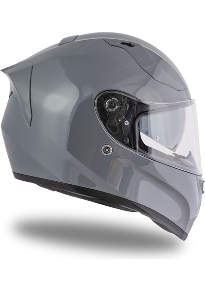 Strada Nardo Gri Kask ( Güneş Vizörlü )