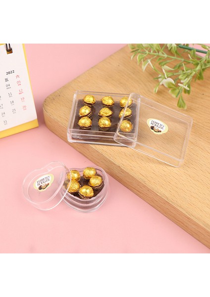 Oyuncaklar Kawaii Mini Çikolata Hediye Kutusu Modeli Dollhouse Minyatür Oyun Mutfak Gıda Oyuncak Ev Bebek Aksesuarları (Yurt Dışından) indirimleri