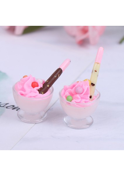 2 Adet 1 Adet Içecek Dondurma Bardak Seti Modeli Mini Gıda Oyna Pretend Fit Oyun Evi Oyuncak Bebek Aksesuarları Dollhouse Minyatür (Yurt Dışından) fırsatları