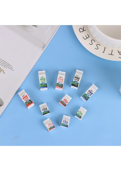 B 5 Adet 1:12 Dollhouse Minyatür Süt Karton Şişe Içecek Bardak Oyuncak Pretend Gıdalar Bebek Evi Için Mutfak Aksesuarları 2 Boyutları (Yurt Dışından)