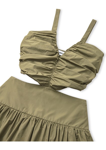 Cutout Tafta Elbise IS1250002459022 fiyatları