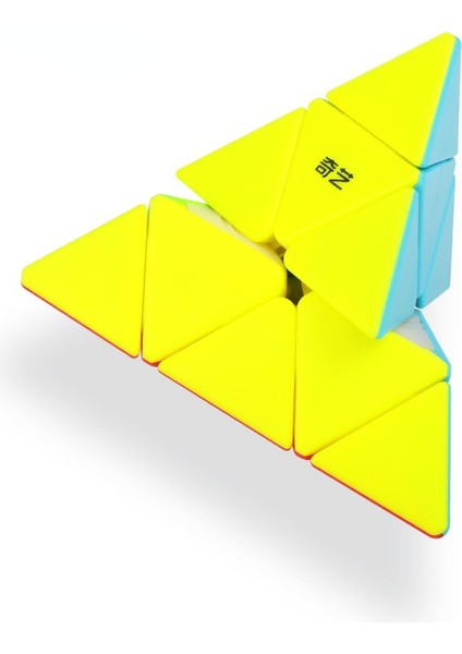 Çoklu Piramit Sihirli Küp 3x3 Cubo Magico Wca Rekabet Öğrenme Eğitim 3X3X3 Piramit Bulmaca Küp Çocuklar Için (Yurt Dışından)
