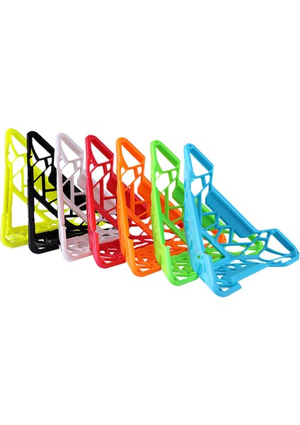 Rastgele 1 Adet Sihirli Küp Standı Çok Renkli Mini Hız Küp Bulmaca Tripod Plastik Küp Tabanı Tutucu Erken Eğitim Öğrenme Oyuncaklar Hediyeler (Yurt Dışından)