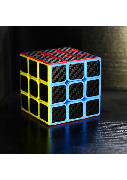 1 Adet 3X3X3 ve 2*2 Karbon Fiber Etiket Sihirli Küp Bulmaca 3x3 Hız Cubo Magico Kare Bulmaca Hediyeler Çocuklar Için Eğitici Oyuncaklar (Yurt Dışından)