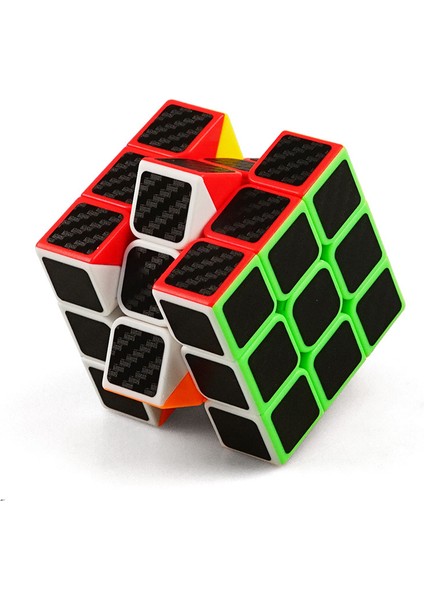 1 Adet 3X3X3 ve 2*2 Karbon Fiber Etiket Sihirli Küp Bulmaca 3x3 Hız Cubo Magico Kare Bulmaca Hediyeler Çocuklar Için Eğitici Oyuncaklar (Yurt Dışından)