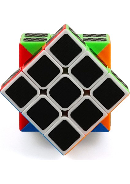 1 Adet 3X3X3 ve 2*2 Karbon Fiber Etiket Sihirli Küp Bulmaca 3x3 Hız Cubo Magico Kare Bulmaca Hediyeler Çocuklar Için Eğitici Oyuncaklar (Yurt Dışından)