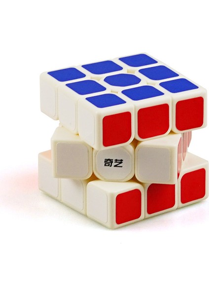 Beyaz Qiyi 3x3 Sihirli Küp Rubix 3 3 Küp Hız Cep Etiket Bulmaca Küp Profesyonel Eğitici Oyuncaklar Ev Fidget Oyuncaklar Küp Cubo (Yurt Dışından)