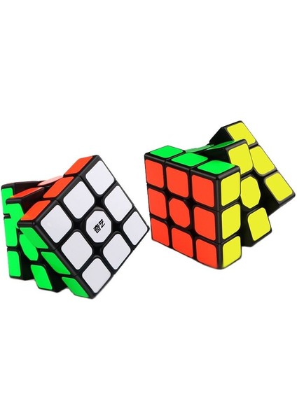 Beyaz Qiyi 3x3 Sihirli Küp Rubix 3 3 Küp Hız Cep Etiket Bulmaca Küp Profesyonel Eğitici Oyuncaklar Ev Fidget Oyuncaklar Küp Cubo (Yurt Dışından)