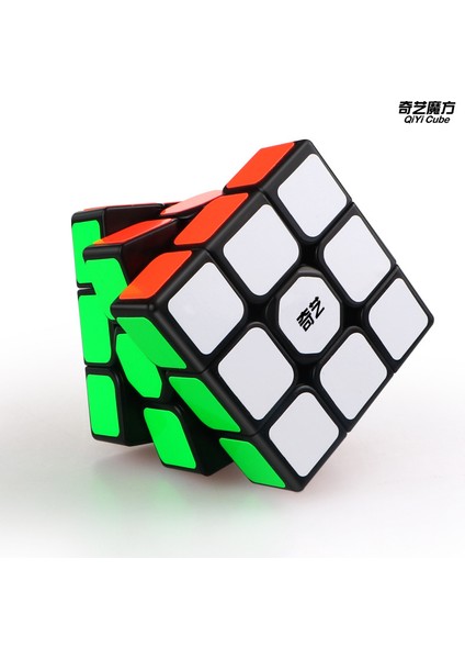 Beyaz Qiyi 3x3 Sihirli Küp Rubix 3 3 Küp Hız Cep Etiket Bulmaca Küp Profesyonel Eğitici Oyuncaklar Ev Fidget Oyuncaklar Küp Cubo (Yurt Dışından)