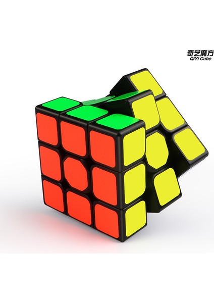 Beyaz Qiyi 3x3 Sihirli Küp Rubix 3 3 Küp Hız Cep Etiket Bulmaca Küp Profesyonel Eğitici Oyuncaklar Ev Fidget Oyuncaklar Küp Cubo (Yurt Dışından)
