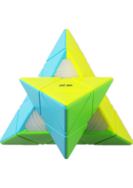 S2 Qıyı Qiming S2 Pyraminx 3X3X3 Manyetik Sihirli Küp Hız Küp Piramit Profesyonel Bulmaca Fidget Oyuncaklar Çocuk Hediyeleri (Yurt Dışından)