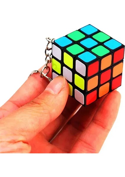 Hıçbır Zincir Sihirli Küp Anahtarlık Profesyonel 3X3X3 Hız Bulmaca Küp Kolye Mini Sihirli Küp Oyuncaklar Çocuklar Eğitim Öğrenme Hediye Oyuncaklar (Yurt Dışından) indirimleri