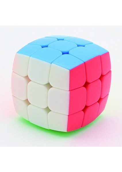 3.5 cm Yastıklı Mini 3X3X3 Sihirli Bulmaca Küp Anahtarlık 2cm,3.5cm,4.5cm Profesyonel 3x3 Küp Hızlandırma Eğitici Oyuncaklar Küp Bulmaca (Yurt Dışından)