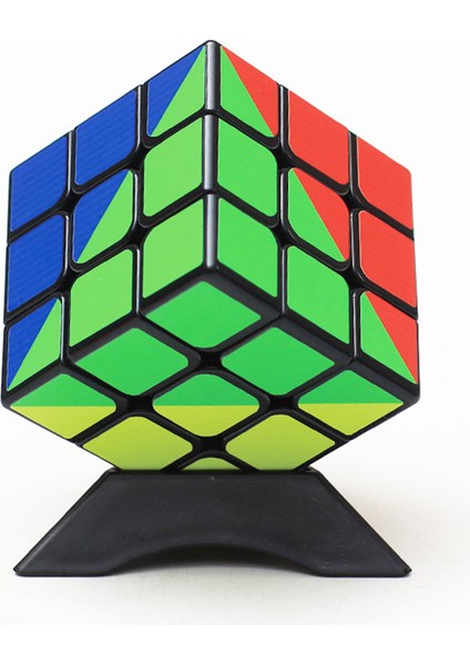1 Adet Renkli Etiket 3X3X3 Küp 3x3 Küp Hızı Profesyonel 3 Oyuncu Üçgen Şekli Büküm Eğitici Çocuk Oyuncakları Sihirli Küpler (Yurt Dışından) indirimleri