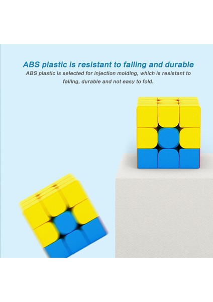 D Çocuk Öğretim Bulmacalar Serisi 3X3X3 Cubo Magico Unicorn Puding Inişli Çıkışlı Küçük Kırmızı Şapka Sihirli Küp Seti Hız Eğitim Oyuncaklar (Yurt Dışından)