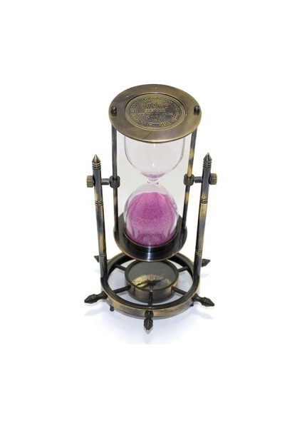 Pirinç Pusulalı Kum Saati Model 3 fiyatları