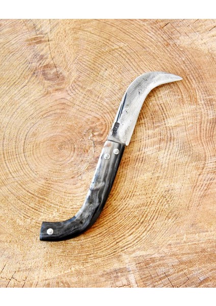Tapan Ters Aşı ve Budama Bıçağı 21 cm Kara Çelik Boynuz fiyatları