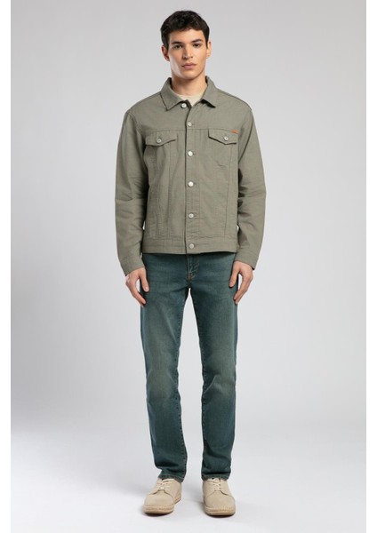 Puebla Nd Erkek Dokuma Ceket Haki