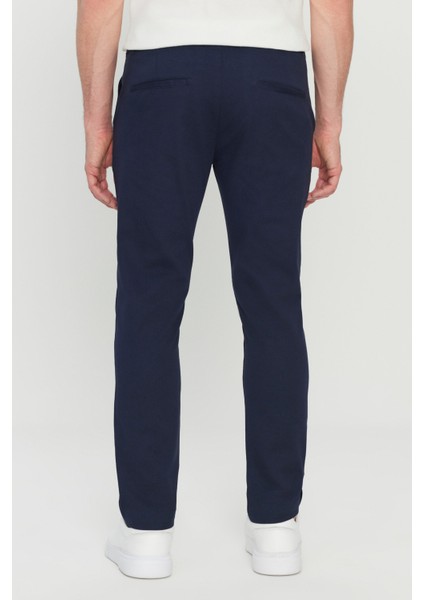 Pamuklu Slim Fit Dar Kesim Yan Cep Esnek Casual Pantolon
