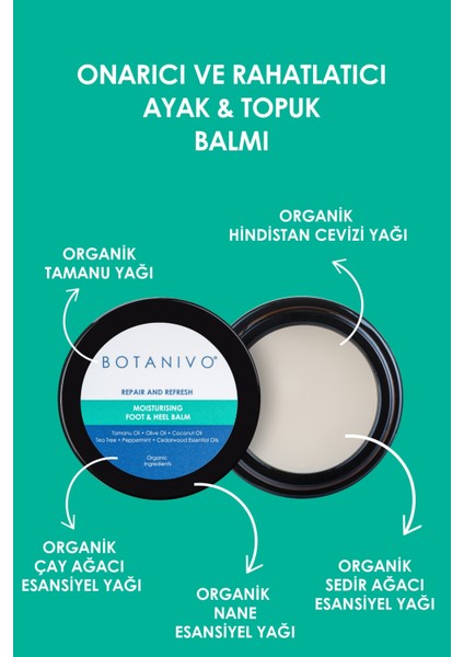 Tırnak ve Ayak Bakım Seti | Tırnak & Tırnak Eti, Ayak & Topuk | Organik Içerikli | 2 Li Set fırsatları