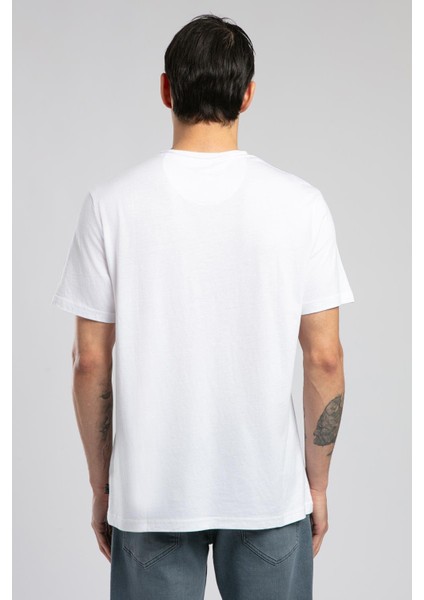 Gael Erkek O Yaka T-Shirt Beyaz modelleri