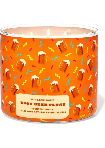 Root Beer Float Büyük Mum 411 G