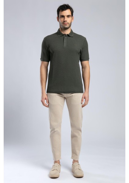 Tylen Erkek Polo Yaka T-Shirt Olive