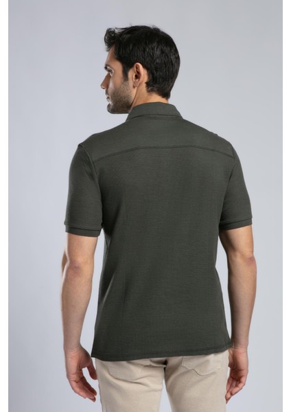 Tylen Erkek Polo Yaka T-Shirt Olive modelleri