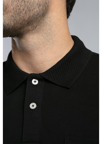 Rolan Erkek Polo Yaka T-Shirt Siyah fırsatları