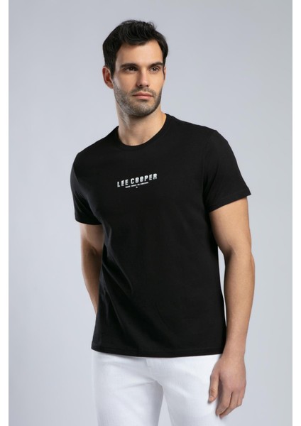 Patrico Erkek O Yaka T-Shirt Siyah fiyatları
