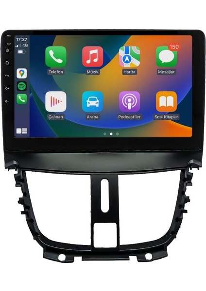 Peugeot 207 Android Multimedya Sistemi (2006-2012) For-X 2/32